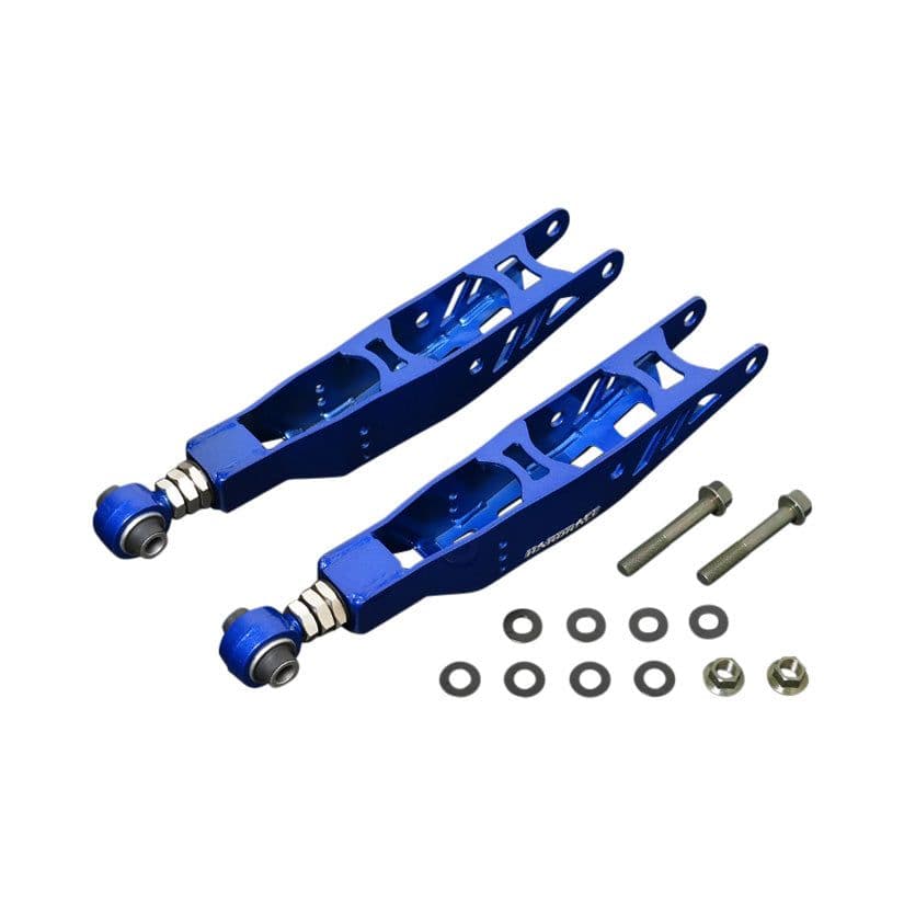 HARDRACE ADJUSTABLE REAR LOWER CONTROL ARM HARD RUBBER BUSHES LEXUS IS200 IS GS TOYOTA JZX110 98-05