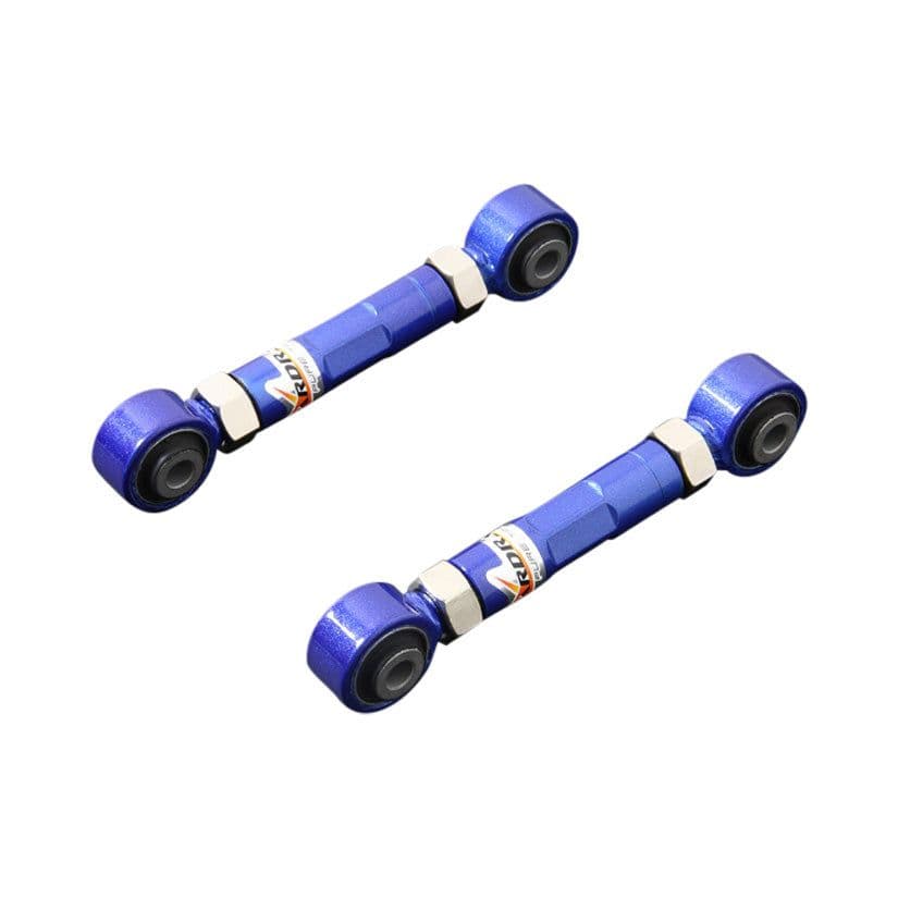 HARDRACE ADJUSTABLE REAR TOE CONTROL ARM WITH HARDENED RUBBER BUSHES 2PC HONDA CIVIC CRX 88-91