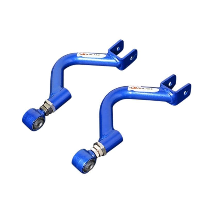 HARDRACE ADJUSTABLE REAR UPPER CAMBER KIT HARD RUBBER BUSHES 2PC SET NISSAN 200SX S13 S14 SILVIA S15