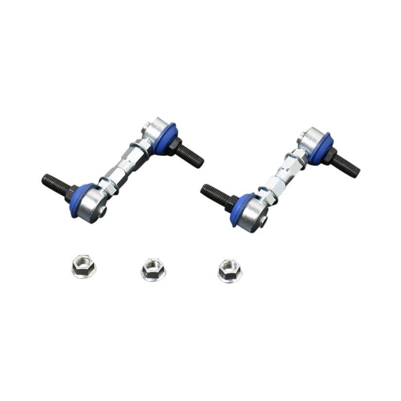 HARDRACE ADJUSTABLE UNIVERSAL STABILIZERS LINKS 10MM ROD ENDS 2PC SET