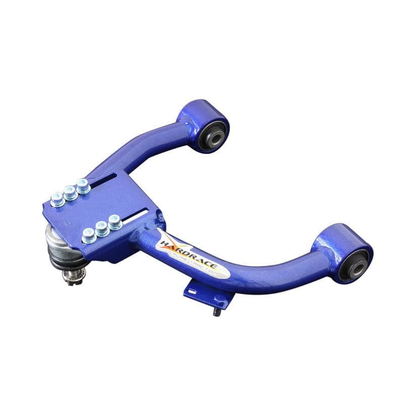 HARDRACE AJUSTABLE FRONT UPPER CAMBER KIT WITH HARDENED RUBBER BUSHES 2PC SET HONDA ACCORD CG 98-02