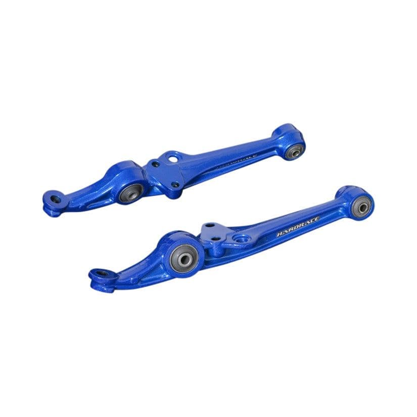 HARDRACE FRONT LOWER CONTROL ARM WITH HARDENED RUBBER BUSHES 2PC SET HONDA CIVIC EF 88-91