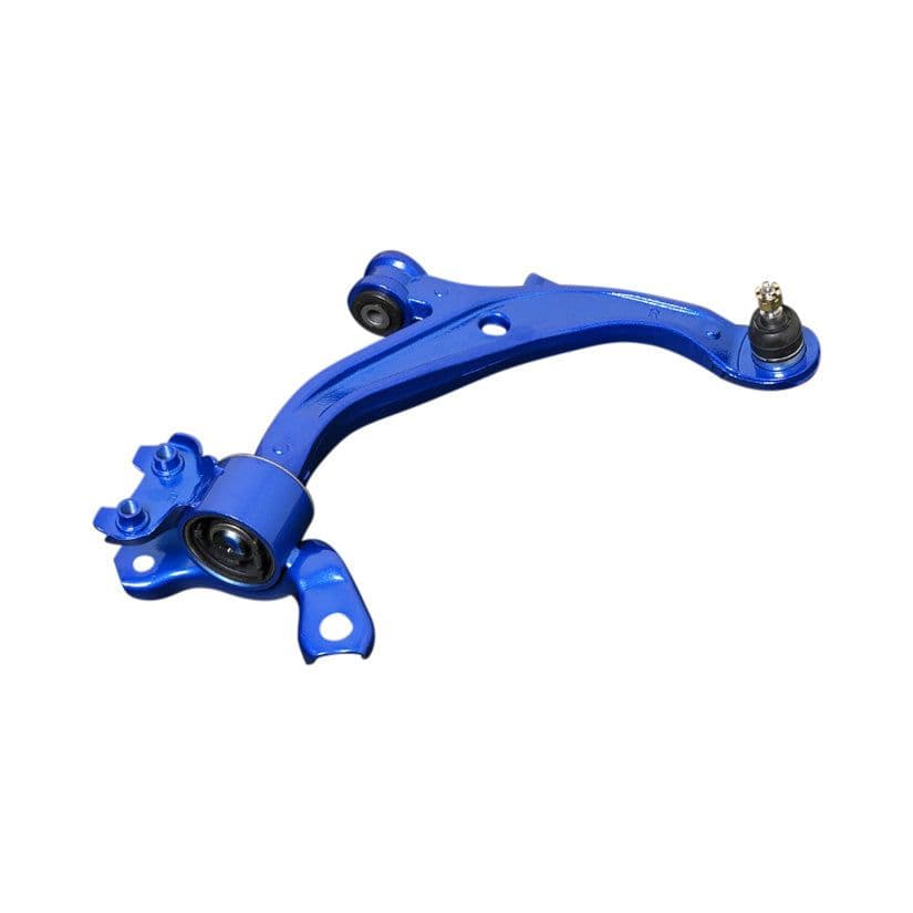 HARDRACE FRONT LOWER CONTROL ARM WITH HARDENED RUBBER BUSHES 2PC SET HONDA STREAM RN6 07-14