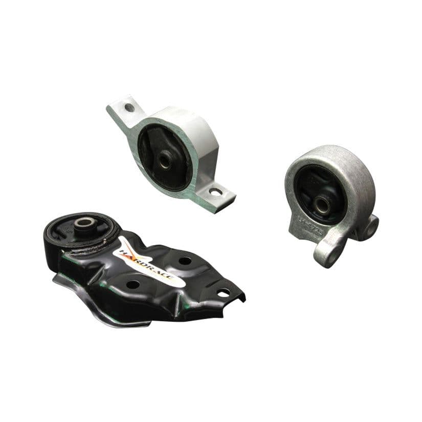HARDRACE HARDENED ENGINE MOUNTS 3PC SET NISSAN MARCH MICRA K11 AUTO