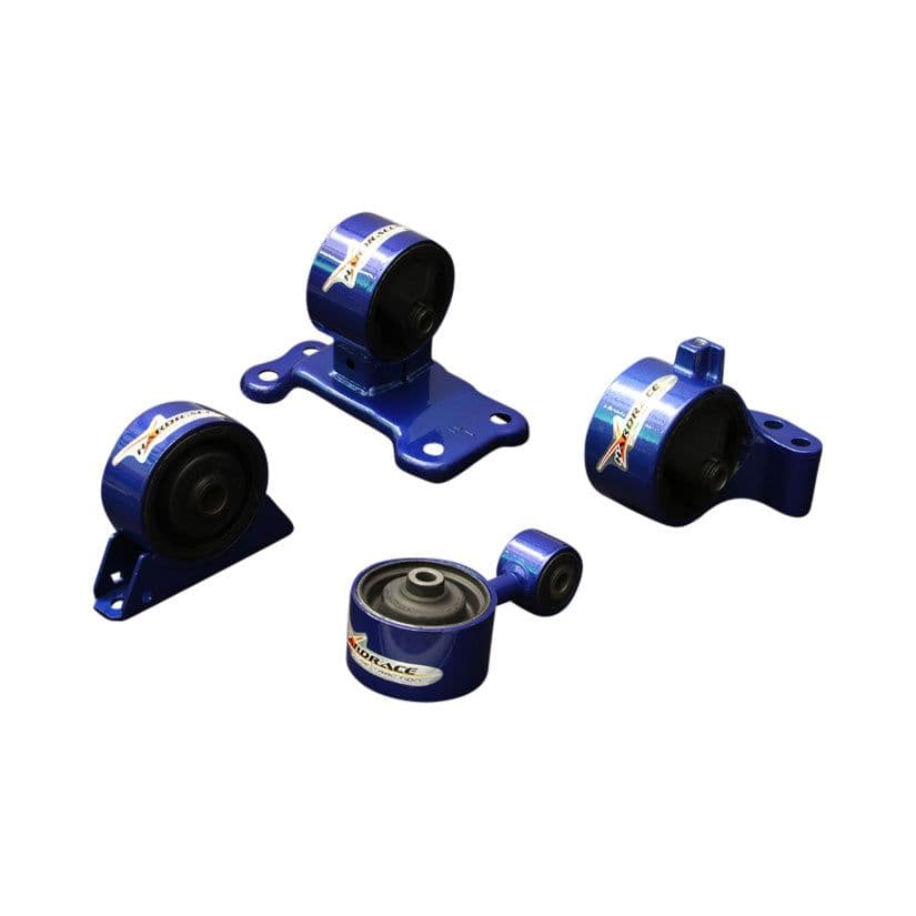 HARDRACE HARDENED ENGINE MOUNTS 4PC SET MITSUBISHI EVO 7-9 USDM 5MT 03-08