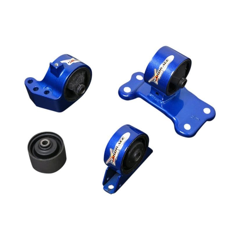 HARDRACE HARDENED ENGINES MOUNTS 4PC SET MITSUBISHI EVO 7-9 5MT 01-09
