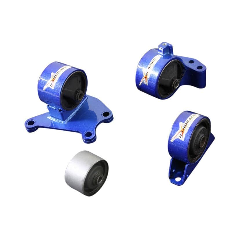 HARDRACE HARDENED ENGINES MOUNTS 4PC SET MITSUBISHI EVO 7-9 6MT 01-09