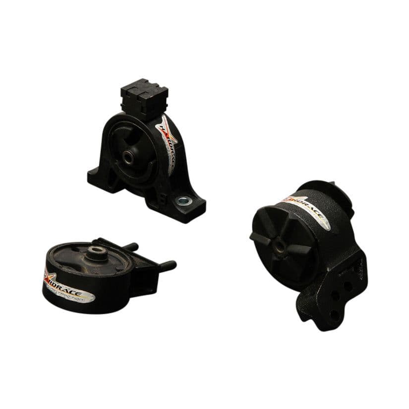 HARDRACE HARDENED REAR/LEFT ENGINE MOUNTS 3PC SET SUZUKI SOLIO 02-05