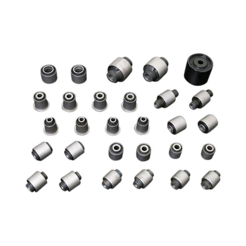 HARDRACE HARDENED RUBBER COMPLETE BUSHING SET 29PC SET NISSAN 350Z Z33 INFINITI G35