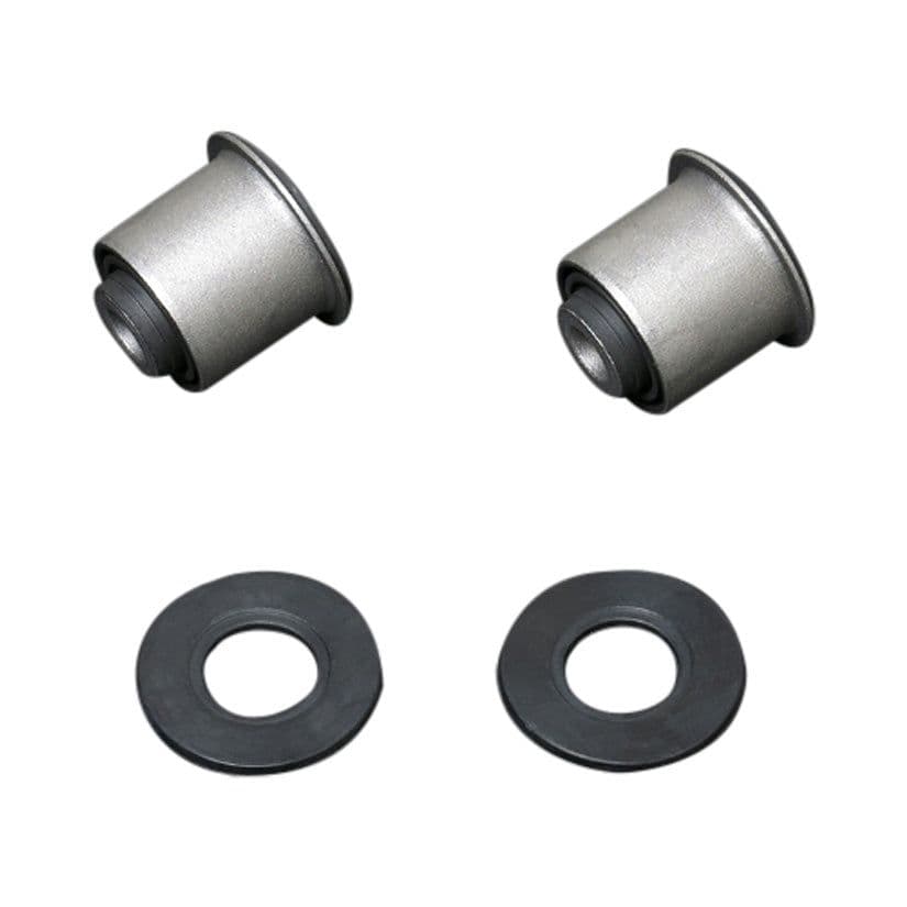 HARDRACE HARDENED RUBBER FRONT FRONT LOWER CONTROL ARM BUSHES 2PC SET NISSAN TEANA ALTIMA 03-06