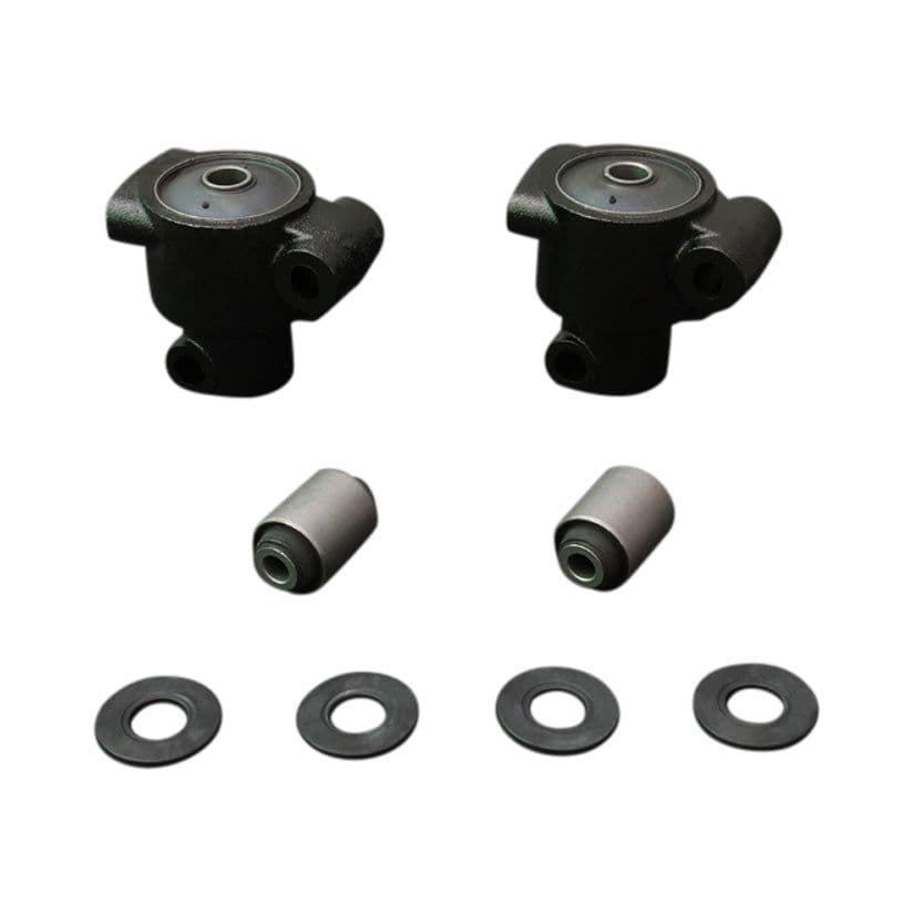 HARDRACE HARDENED RUBBER FRONT LOWER ARM BUSHES 4PC SET INFINITI FX35 03-08