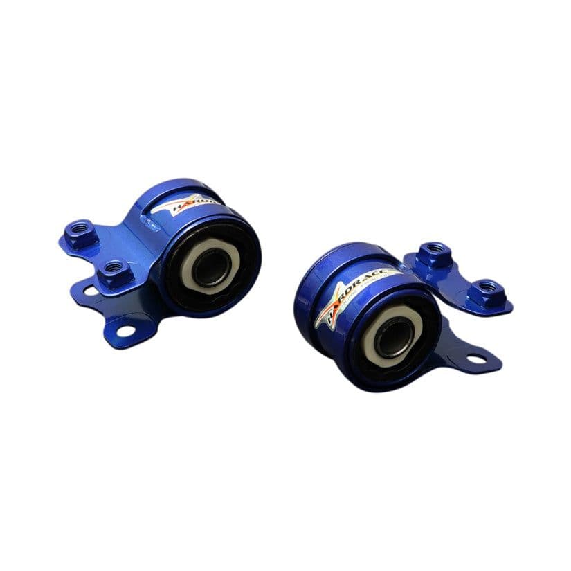 HARDRACE HARDENED RUBBER FRONT LOWER ARM REAR BIG BUSHES 2PC SET FORD FOCUS MK2 05-11