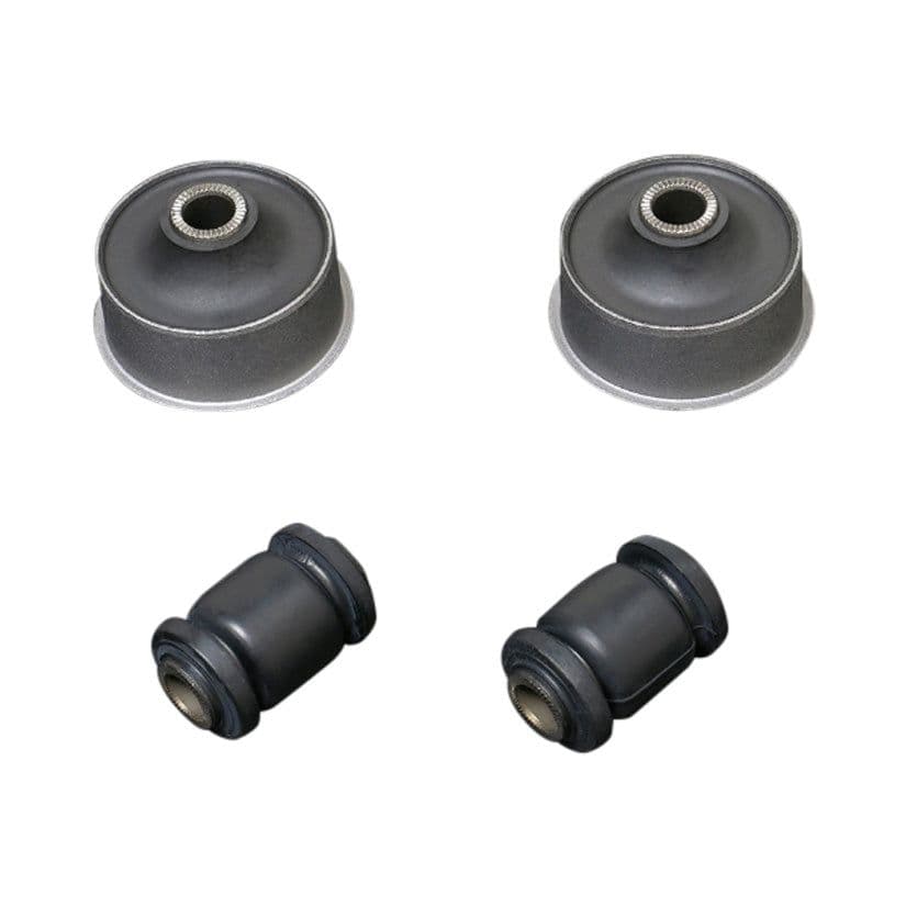 HARDRACE HARDENED RUBBER FRONT LOWER CONTROL ARM BUSHES 4PC SET TOYOTA COROLLA ALTIS E140 E150