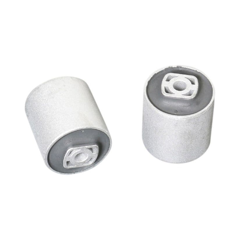 HARDRACE HARDENED RUBBER FRONT LOWER REAR ARM BUSHES 2PC SET AUDI A4 08-15 [64MM OD]