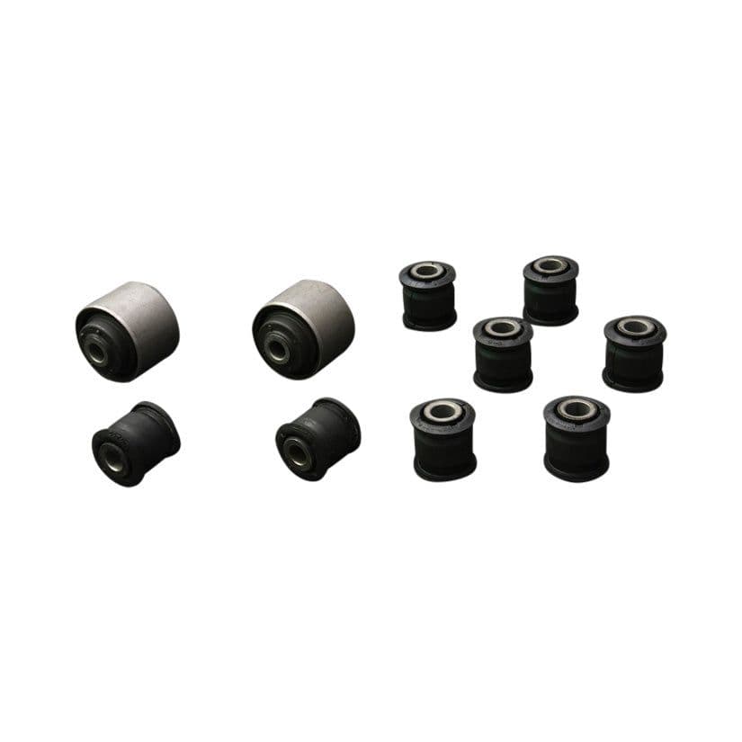 HARDRACE HARDENED RUBBER REAR ARM BUSHES 10PC SET SUBARU IMPREZA GC GD