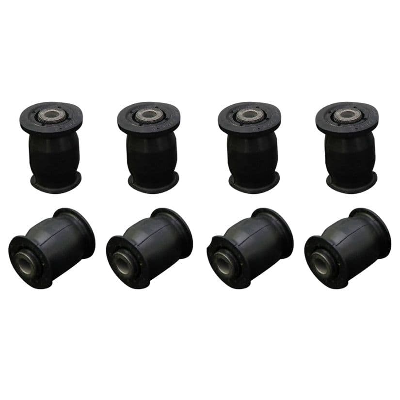 HARDRACE HARDENED RUBBER REAR LOWER ARM BUSHES 8PC SET MAZDA MX5 MIATA 90-03
