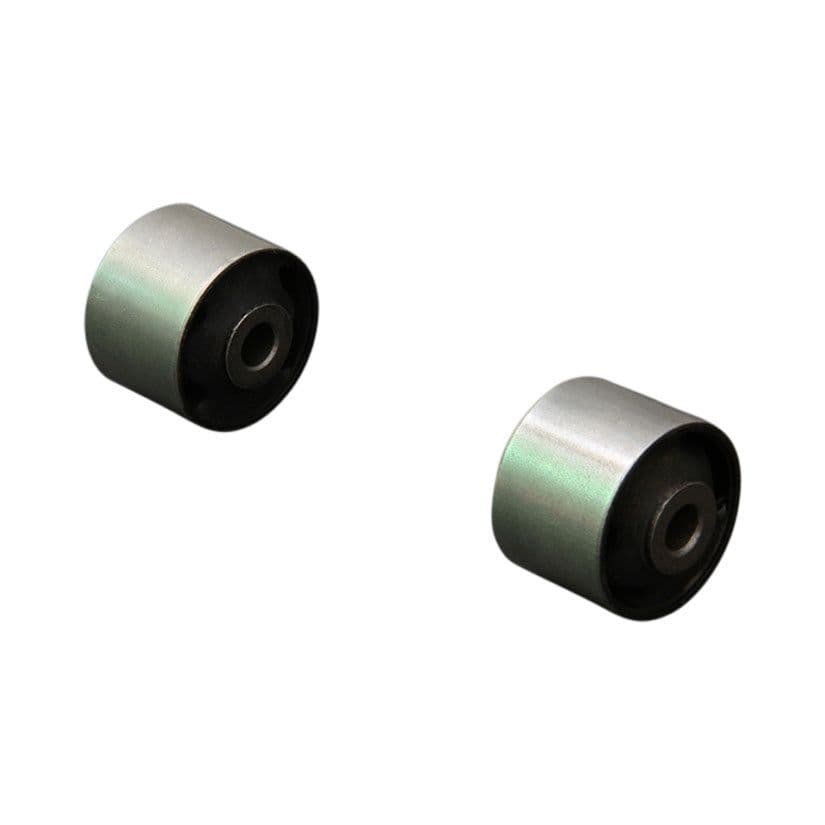 HARDRACE HARDENED RUBBER REAR TRAILING/LEADING ARM BUSHES 2PC SET HONDA ACCORD 98-07