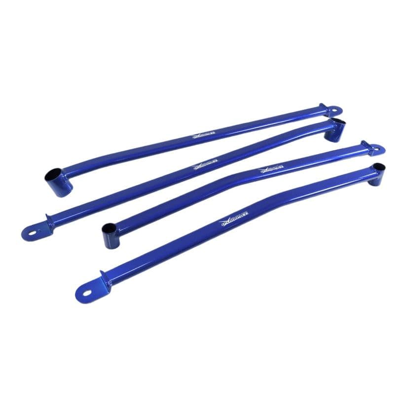 HARDRACE MIDDLE LOWER BRACE (4 PIECE SET) TOYOTA YARIS 13-