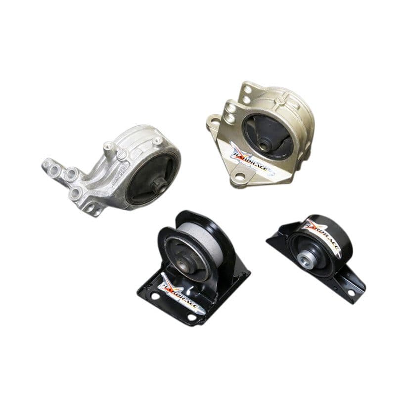 HARDRACE REINFORCED ENGINE MOUNTS 4PC SET MITSUBISHI ECLIPSE 2.0L TURBO 95-99