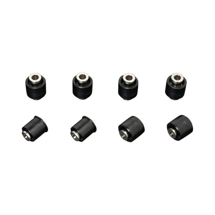 HARDRACE SPHERICAL BEARINGS REAR KNUCKLE BUSHES 8PC SET NISSAN GT-R R35 350Z Z33 Z34 INFINITI G37