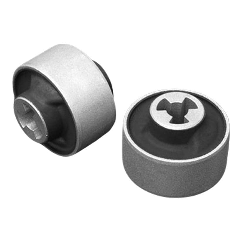 HARDRACE TESLA MODEL 3 17+/MODEL Y 20+ FRONT LOWER REAR CURVED ARM BUSH (HARD RUBBER) - 2PCS/SET