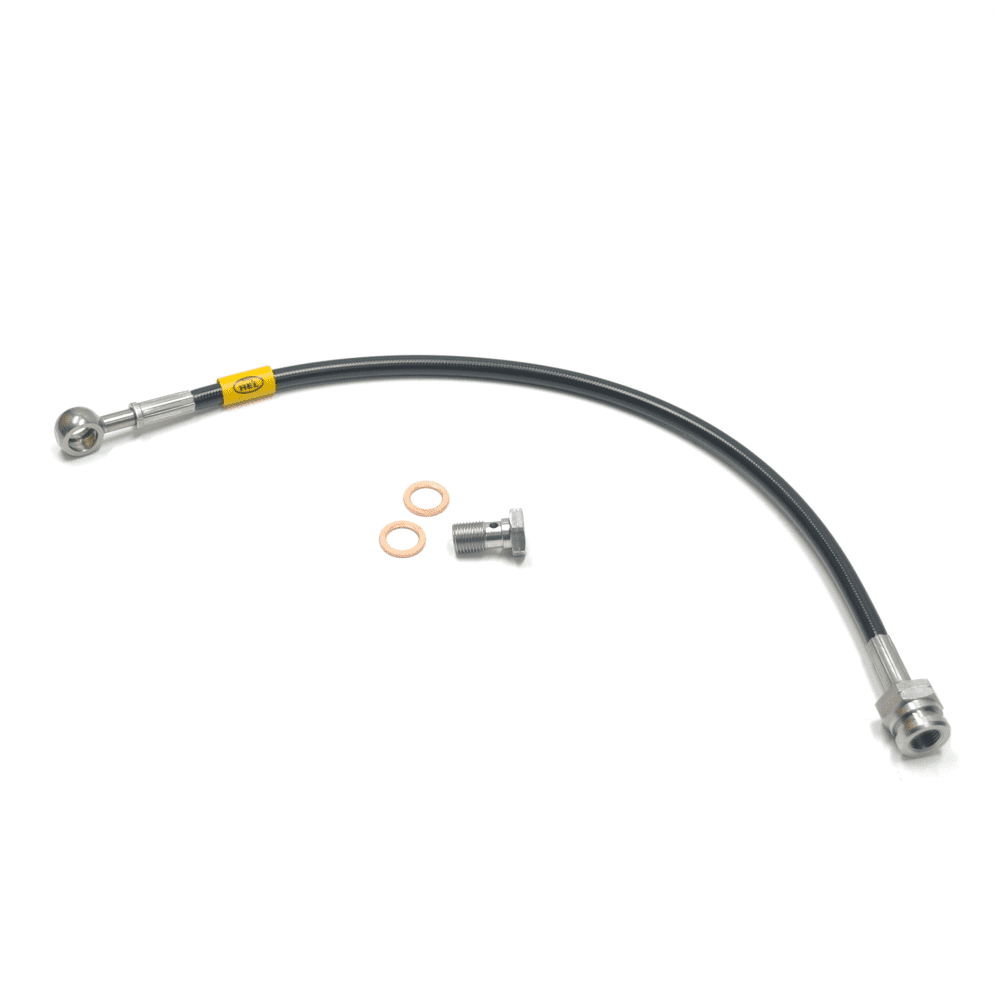 HEL BRAIDED CLUTCH LINE HOSE [FLEXI SECTION] FOR MITSUBISHI L200 ALL MODELS 96-05