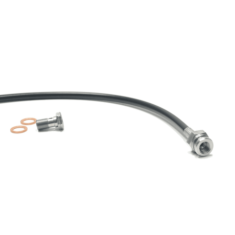 HEL BRAIDED CLUTCH LINE HOSE [FLEXI SECTION] FOR MITSUBISHI L200 ALL MODELS 96-05