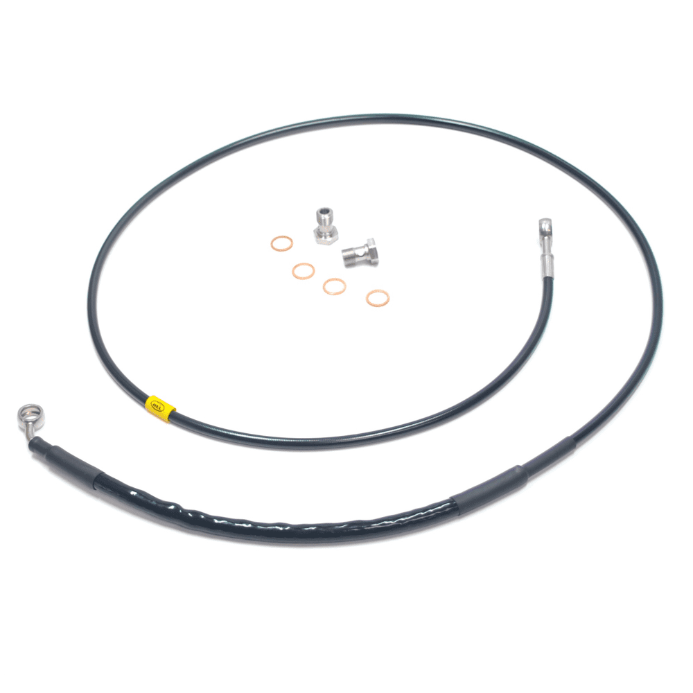 HEL BRAIDED CLUTCH LINE HOSE LAND ROVER DISCOVERY 2 TD5 98-04 [MASTER TO SLAVE]