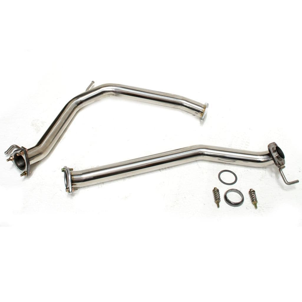 HONDA CIVIC FN2 TYPE R STAINLESS STEEL FRONT PIPE EXHAUST NON-RESONATED