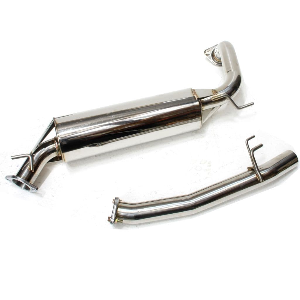 HONDA CIVIC FN2 TYPE R STAINLESS STEEL REAR MUFFLER BACK BOX SINGLE EXIT
