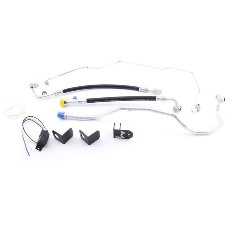 Hybrid Racing Direct Bolt in to OEM Radiator Tabs Inc all brackets, hardware & wiring. 94-95 Civic