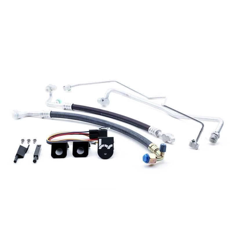 Hybrid Racing Direct Bolt in to OEM Radiator Tabs. Inc all brackets, hardware & wiring. 96-00 Civic