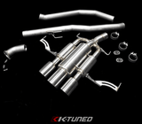 K-TUNED 3" CAT BACK EXHAUST HONDA CIVIC TYPE R FK8 2.5" DOWNPIPE FLANGE