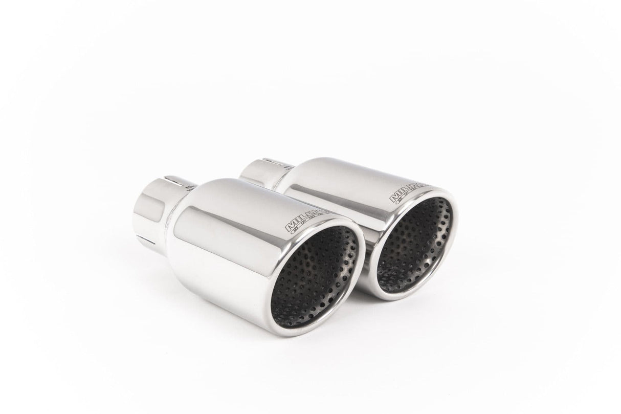 Milltek Cat Back Exhaust Nissan 350Z 3.5 V6 03-10 - RAW / Polished - Dual 100mm Meteor
