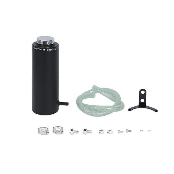 MISHIMOTO ALUMINUM COOLANT RESERVOIR TANK, WRINKLE BLACK