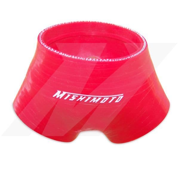 MISHIMOTO AUDI S4 SILICONE THROTTLE BODY HOSE, 2000-2002 RED