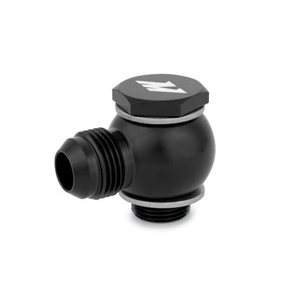 MISHIMOTO BANJO FITTING W/BOLT M20 X -10AN, BLACK