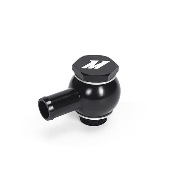 MISHIMOTO BANJO FITTING WITH BOLT M20 X 5/8 STRAIGHT, BLACK