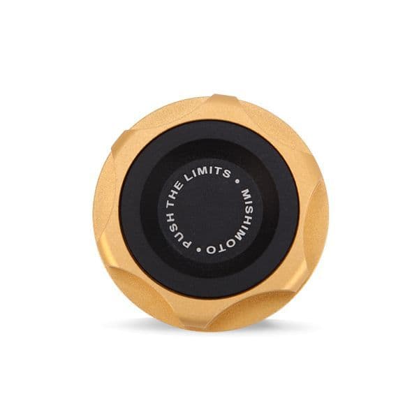 MISHIMOTO LIMITED EDITION SUBARU OIL FILLER CAP, GOLD