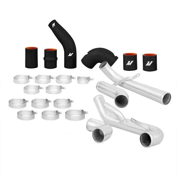 MISHIMOTO MITSUBISHI LANCER EVOLUTION 7/8/9 INTERCOOLER PIPE KIT, BLACK, 2001-2007
