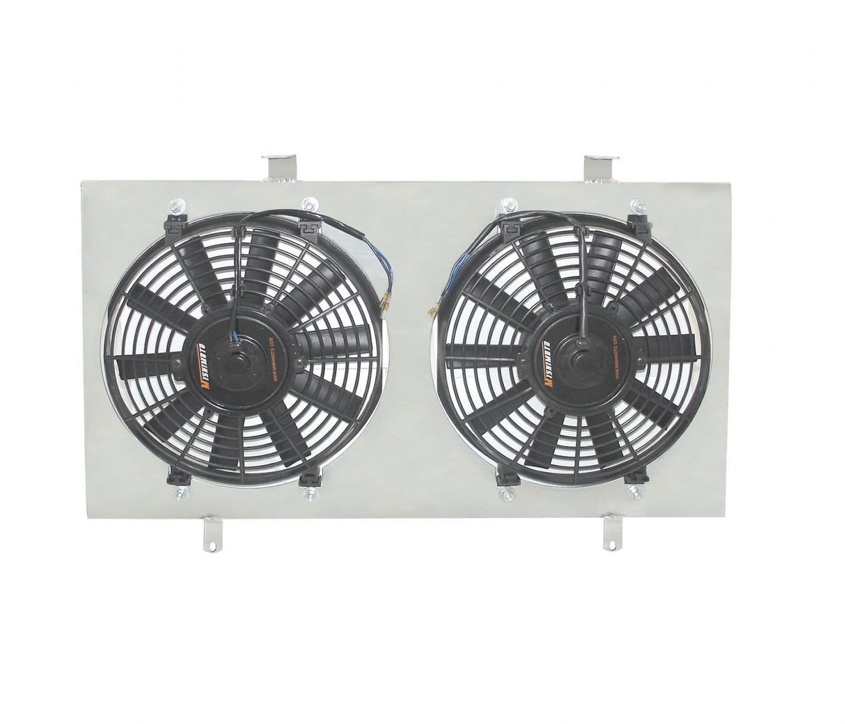 MISHIMOTO NISSAN 240SX S13 PERFORMANCE ALUMINUM FAN SHROUD KIT, 1989-1994 SR20 ENGINE
