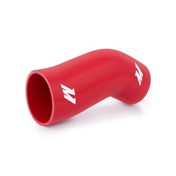 MISHIMOTO SUBARU IMPREZA WRX/STI SILICONE 80MM AIRBOX HOSE, RED, 2002-2007