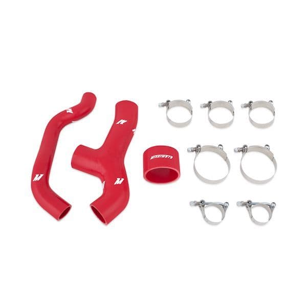 MISHIMOTO SUBARU WRX 2006-2007 / SUBARU FORESTER XT 2004-2008 SILICONE INTERCOOLER HOSES, RED