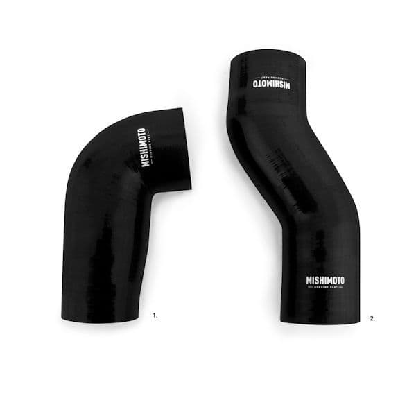 MISHIMOTO SUBARU WRX SILICONE AIRBOX HOSE KIT, BLACK, 2015+