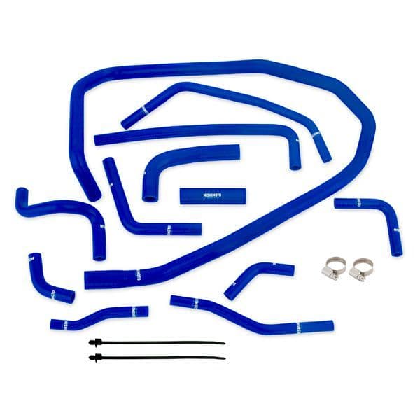 MISHIMOTO SUBARU WRX SILICONE ANCILLARY HOSE KIT, BLUE, 2015+