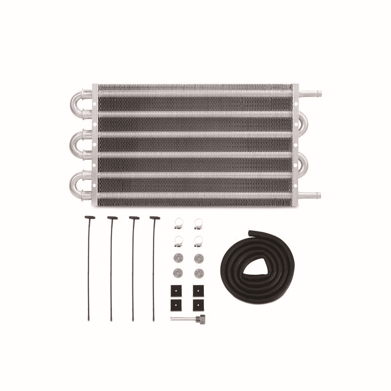MISHIMOTO UNIVERSAL TRANSMISSION FLUID COOLER, 20" X 7.5" X 0.75"