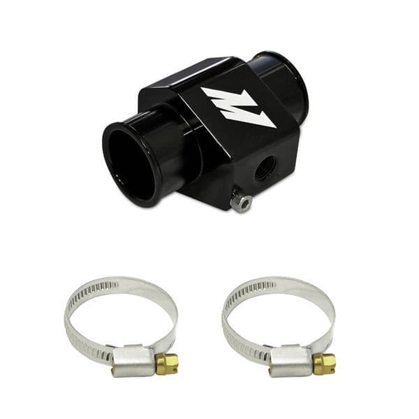 MISHIMOTO WATER TEMPERATURE SENSOR ADAPTER - 28MM - BLACK, SILVER, GOLD