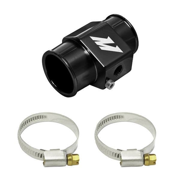 MISHIMOTO WATER TEMPERATURE SENSOR ADAPTER - 38MM - BLACK, SILVER, GOLD