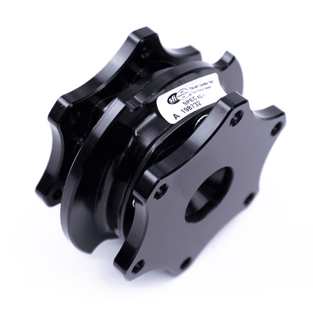 NRG SFI 42.1 D SHAPED QUICK RELEASE STEERING WHEEL HUB ADAPTER [KEY WAY]