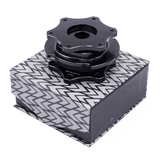 NRG SFI 42.1 D SHAPED QUICK RELEASE STEERING WHEEL HUB ADAPTER [KEY WAY]